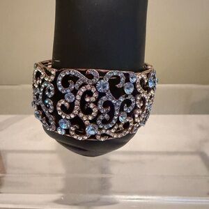 Elegant Crystal-Studded Bracelet